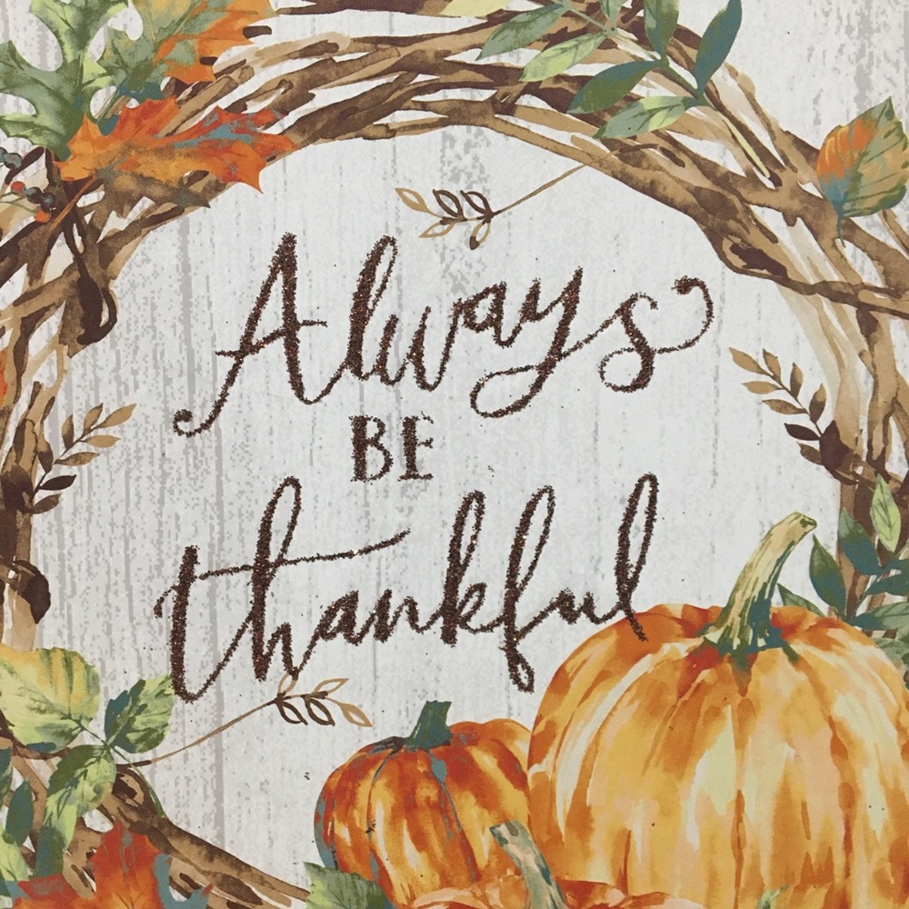 Autumn Fall Pumpkin Rustic Wall Sign Decor - Picture 3 of 6